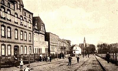 Arnswalde -- Bahnhofstra&szlig;e