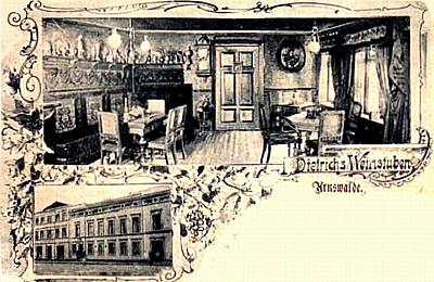 Arnswalde/Nm -- Dietrichs Weinstuben um 1900