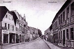 Arnswalde -- Hohetorstra&szlig;e um 1910