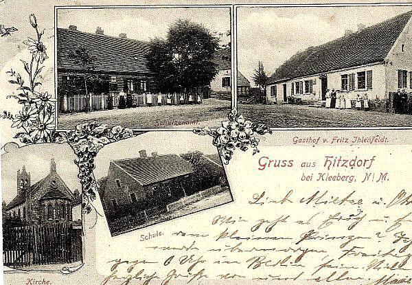 Hitzdorf/Kr. Arnswalde -- Diverse Ansichten von um 1925