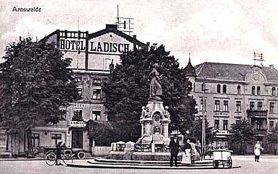 Arnswalde -- Hotel Ladisch um 1930