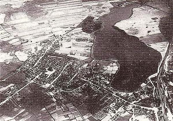 Arnswalde -- Aus der Luft von NW um 1935