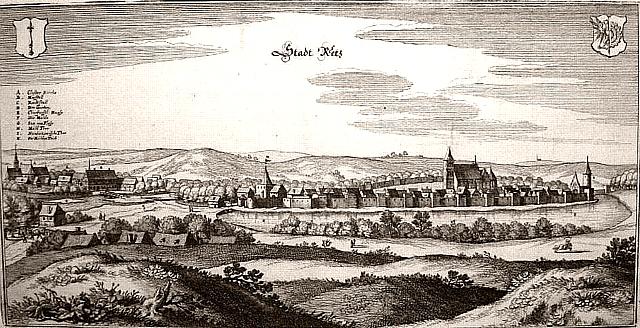 Reetz/Nm -- Gesamtansicht um 1650