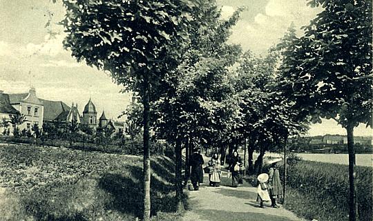 Arnswalde -- See-Promenade um 1925