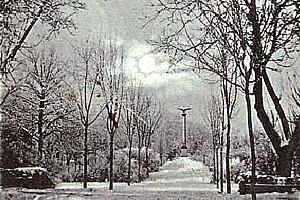 Arnswalde/Nm -- Wilhelmplatz im Winter