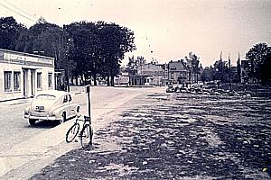 Dobiegniew -- Blick zum Kastanienplatz