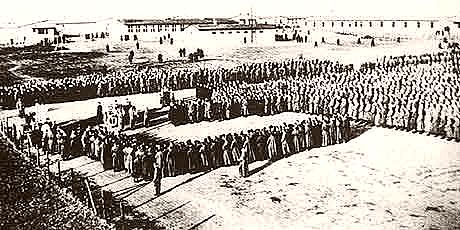 Woldenberg -- POWs im Oflag II C um 1944