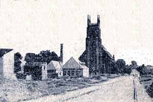 Dobiegniew -- Fr&uuml;here Schulstra&szlig;e um 1956