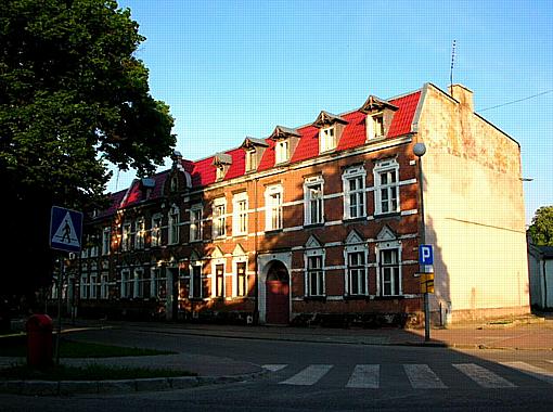 Dobiegniew -- H&auml;user an fr&uuml;herer Bismarckstra&szlig;e