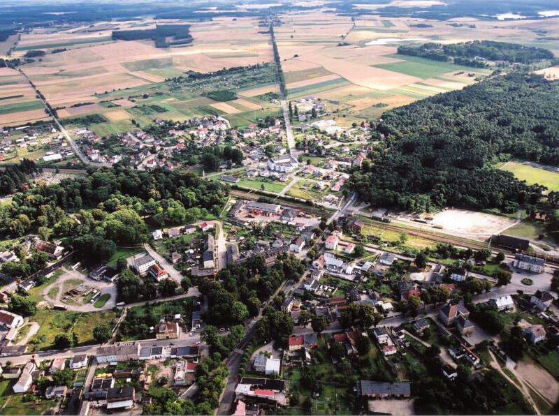 Luftaufnahme von Dobiegniew/Woldenberg