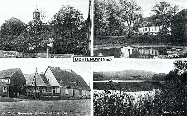 Lichtenow/Nm -- 4 Dorfansichten