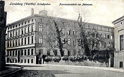 Landsberg/Warthe -- Fabrik von Axhausen