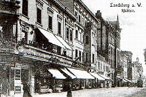 Landsberg/Warthe -- In der Richtstra&szlig;e