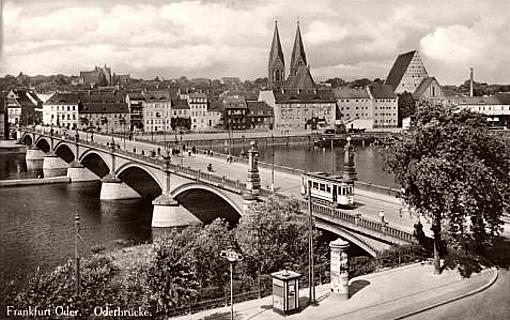 Frankfurt/Oder -- Alte Oderbr&uuml;cke