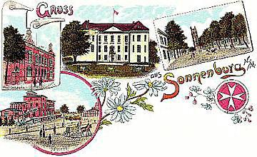 Sonnenburg -- Gru&szlig;karte