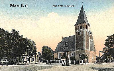 Neumark -- Neue Kirche in Vordamm bei Driesen