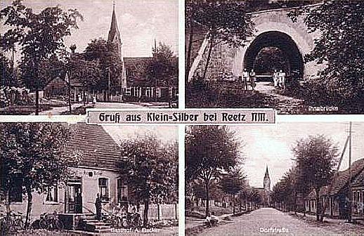 Klein-Silber/Nm -- 4 Dorfansichten