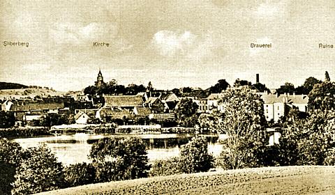 Neuwedell -- Stadtansicht um 1900