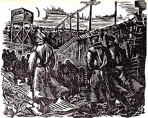 OfLag-Evakuierungsmarsch