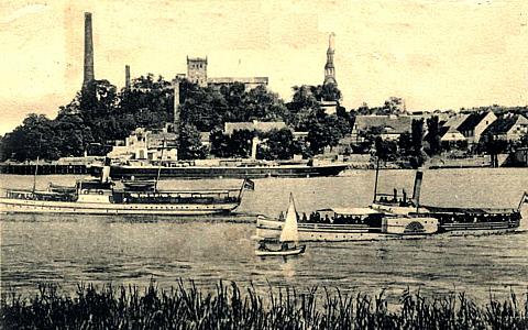 Pommern -- Fiddichow an der Oder um 1925