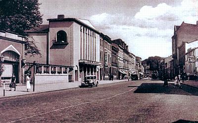 Stargard/Pm -- Bahnhofstra&szlig;e vor 1945