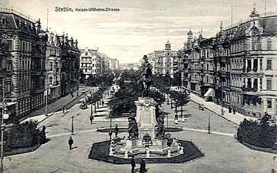 Stettin -- Kaiser-Wilhelm-Stra&szlig;e