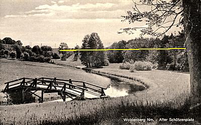 Dobiegniew -- Wo war der Katzensteg?