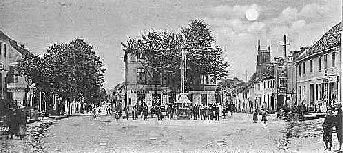 Woldenberg/Nm. -- Treiben am Hohen Tor um 1899