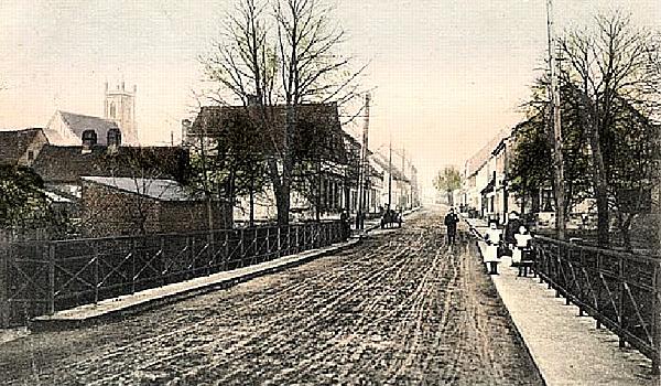 Woldenberg/Nm -- Br&uuml;cke &uuml;bers Flie&szlig; am Niedertor