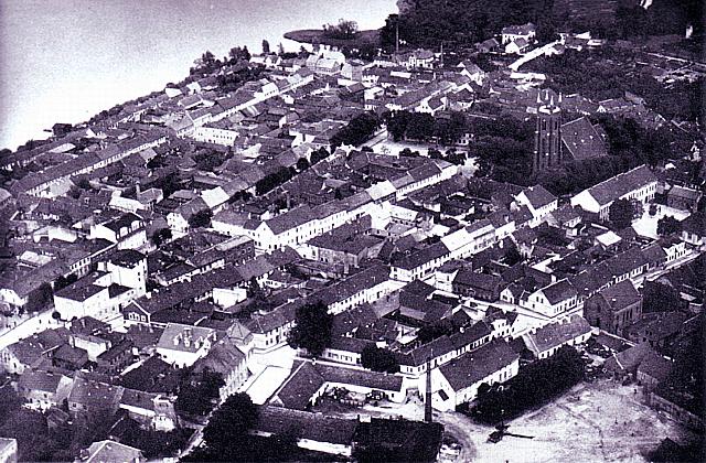 Woldenberg/Nm -- Luftaufnahme von etwa um 1930