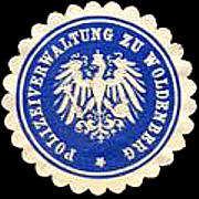 Polizei-Siegelmarke