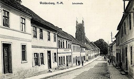 Woldenberg/Neumark -- In der Schulstra&szlig;e