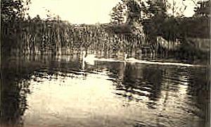 Woldenberg -- See mit Schw&auml;nen