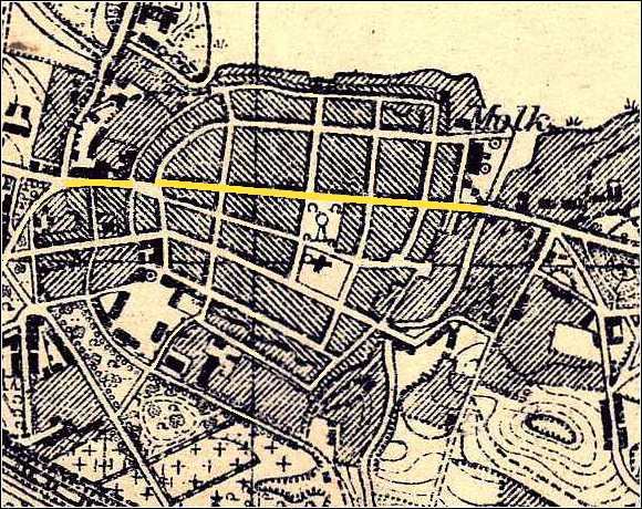 Woldenberg/Nm -- Plan der Altstadt von um 1925